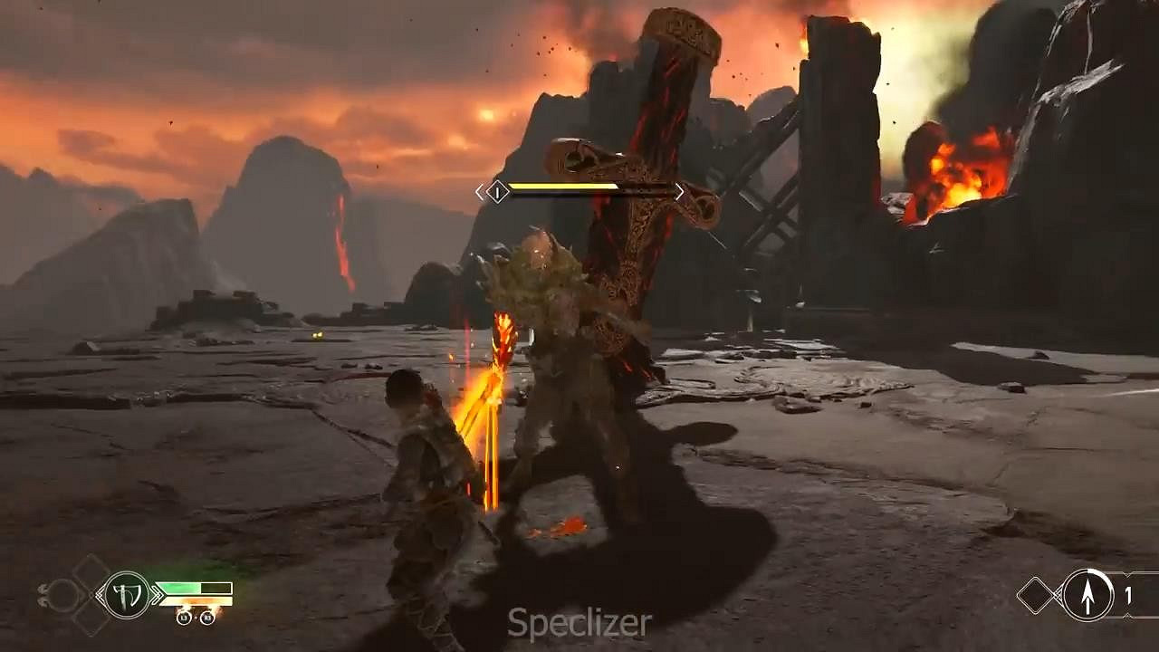 《戰神4》阿特柔斯變可玩角色Mod 奎爺兒子也猛 《戰神4》阿特柔斯變可玩角色Mod 奎爺兒子也猛