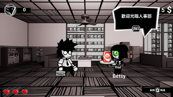 漫畫風2D橫板動作遊戲《即刻離職》上線Steam平台 支援中文