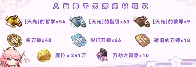 《原神》八重神子如何培養？八重神子培養攻略分享