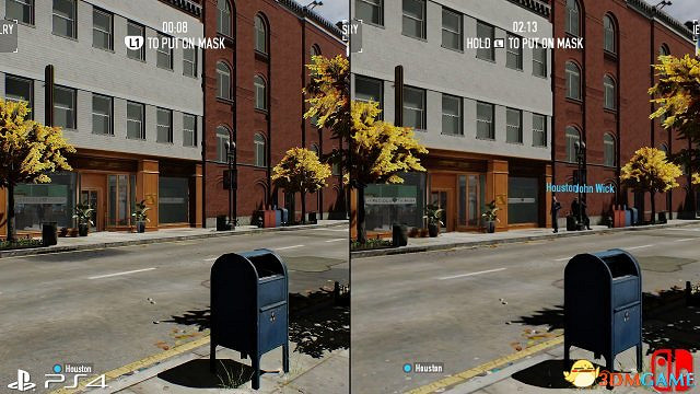 Switch版《劫薪日2》貼圖品質差 可視距離沒問題