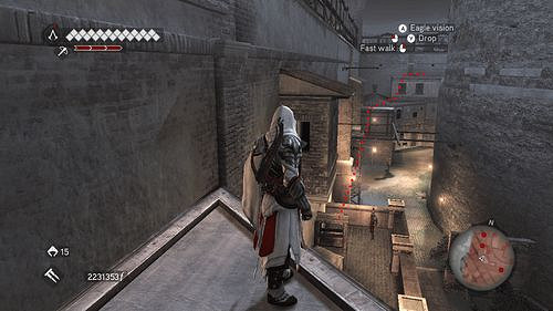 《刺客教條：兄弟會》後期爬梵蒂岡旗杆的方法