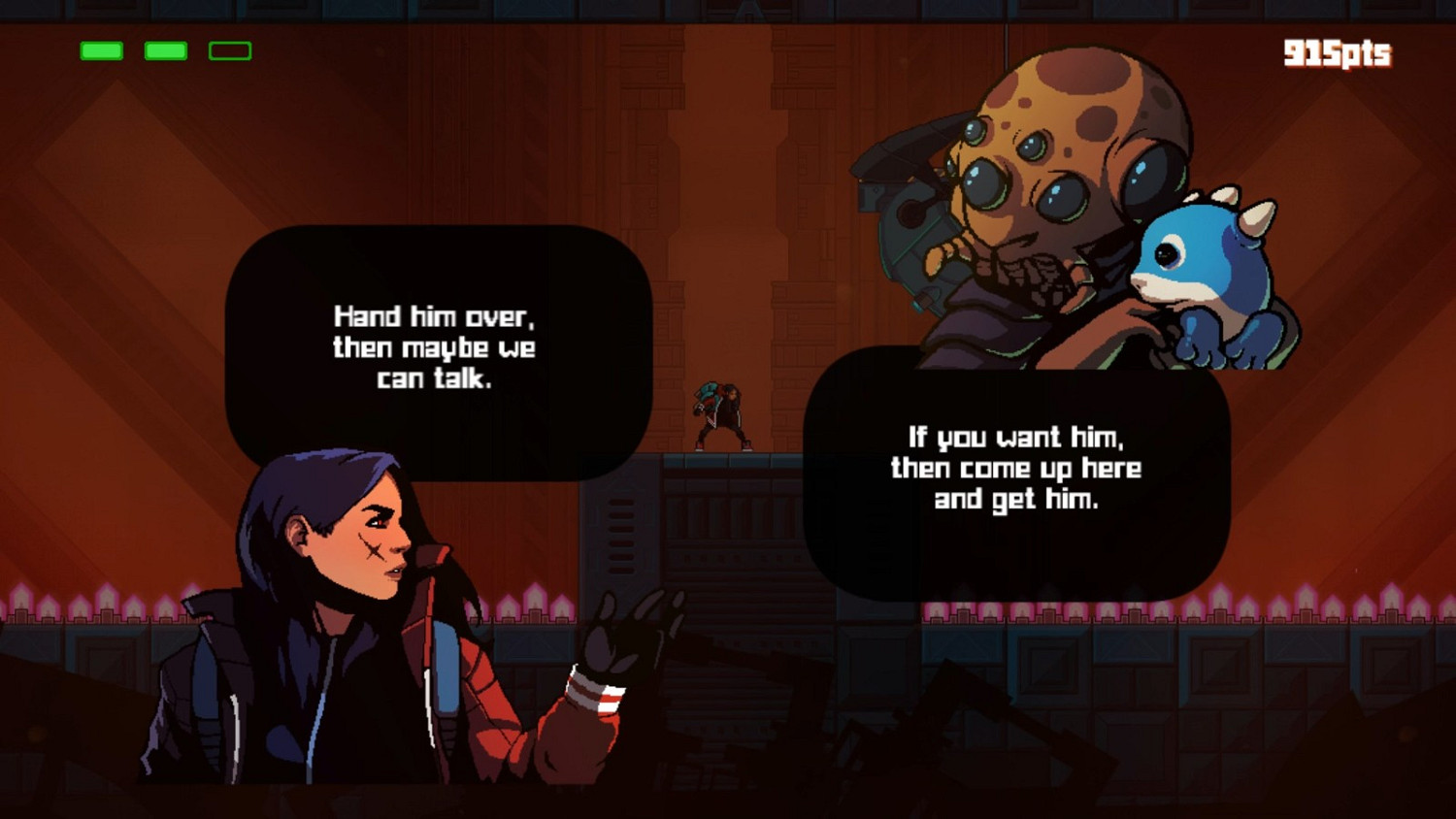 快節奏2D平台射擊新作《鋼博：黑暗物質》即將發售