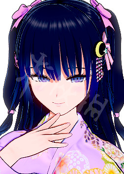 《戀活Sunshine》人物卡紫髮和服妹子分享 紫髮和服妹子怎麽捏？