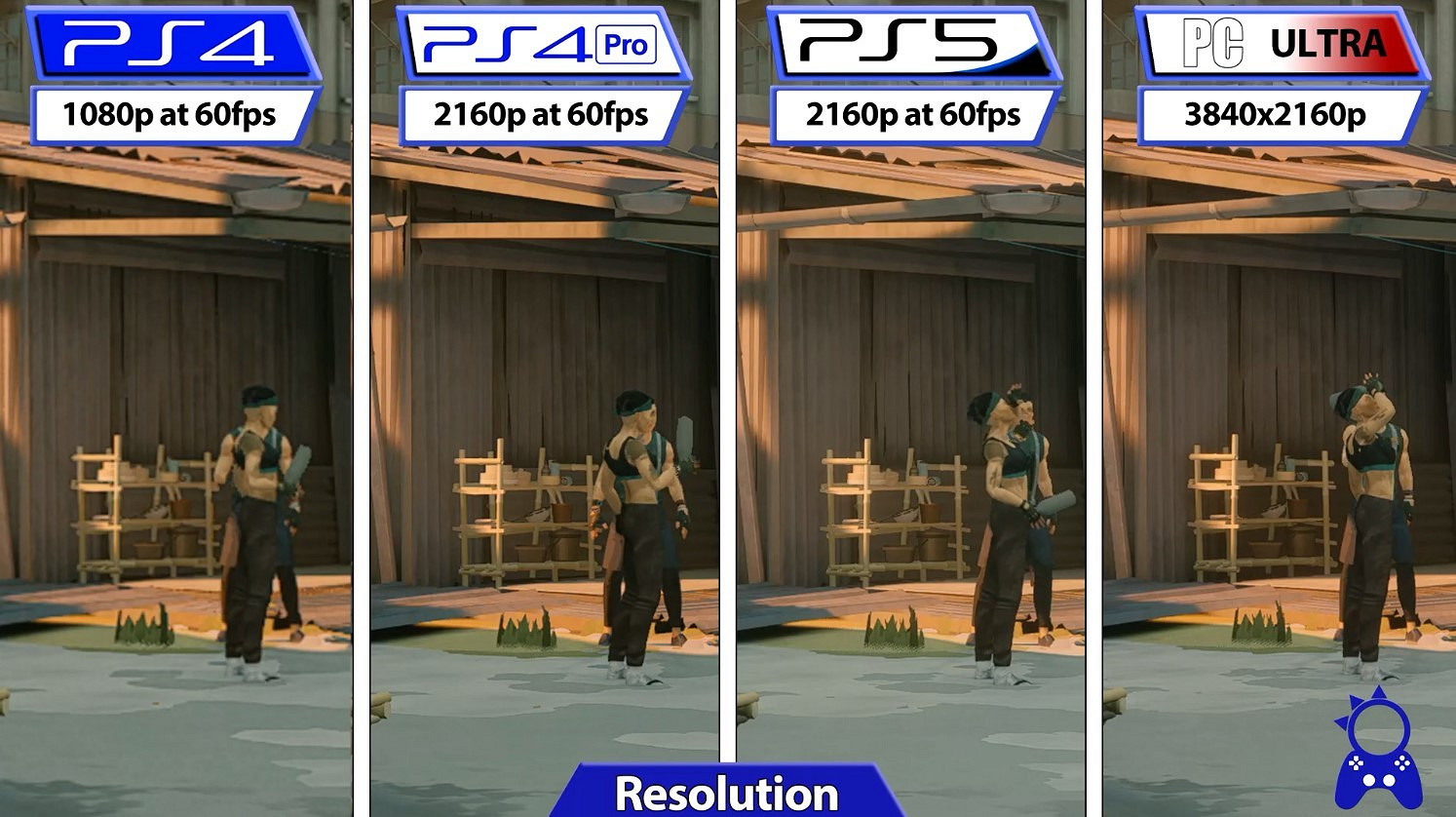 《師父》PS4、PS4 Pro、PS5、PC畫質幀數對比 《師父》PS4、PS4 Pro、PS5、PC畫質幀數對比