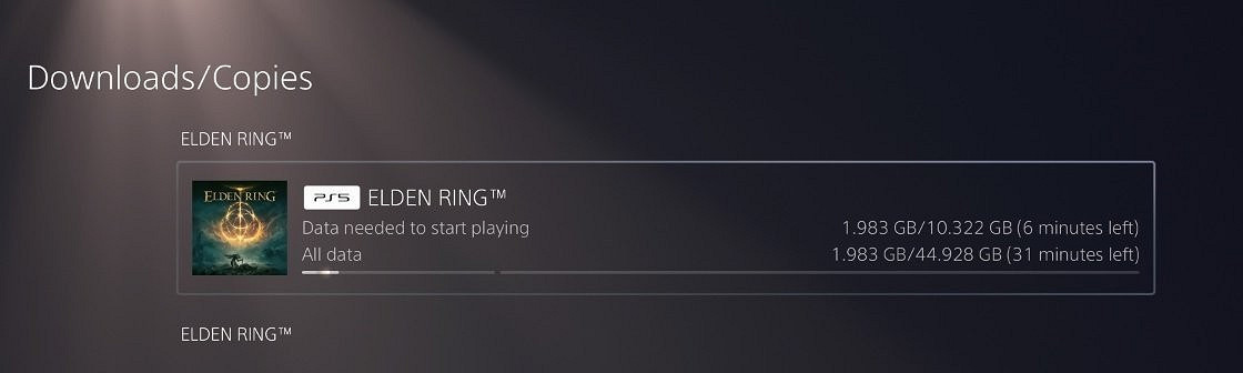 《艾爾登法環》Steam預載容量48.25GB 《艾爾登法環》Steam預載容量48.25GB