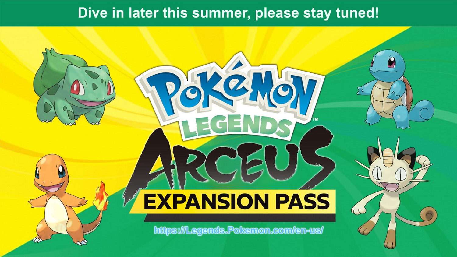 四月有望正式公布《寶可夢傳說：阿爾宙斯》DLC