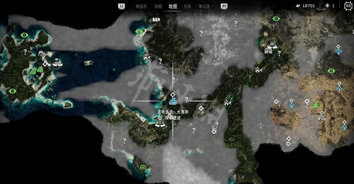 《地平線2西域禁地》遺跡位置地圖分布匯總 遺跡位置在哪？