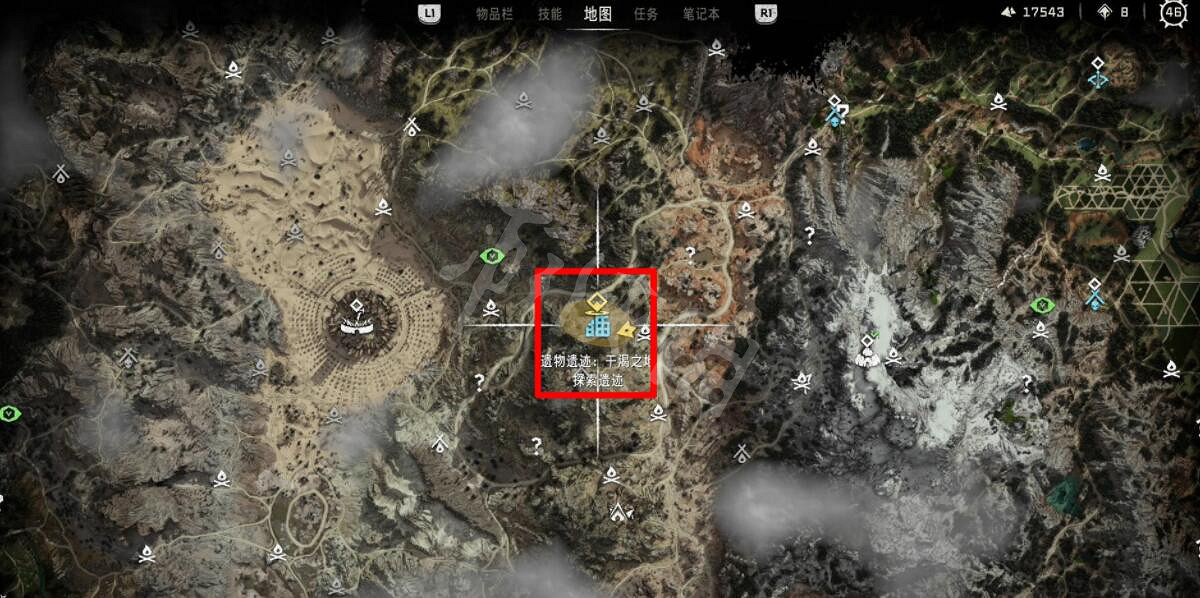 《地平線2西域禁地》遺跡位置地圖分布匯總 遺跡位置在哪？