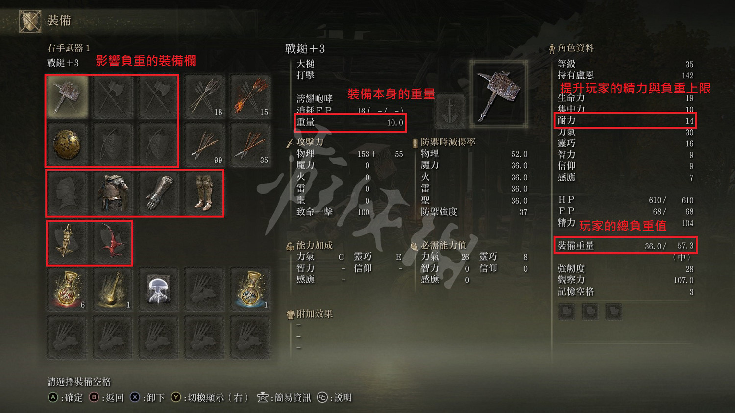 《艾爾登法環》裝備重量影響介紹 裝備負重機制詳解 《艾爾登法環》裝備重量影響介紹 裝備負重機制詳解