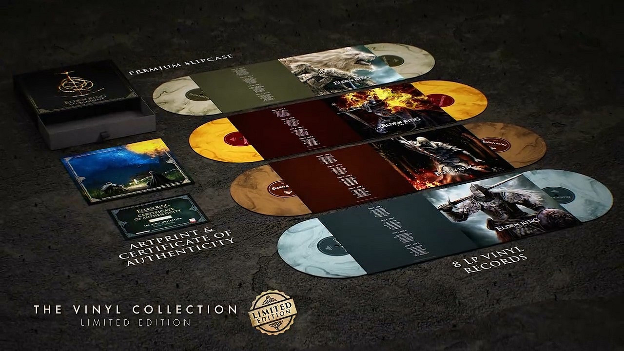 《艾爾登法環》黑膠唱片發售：全球限量6999套