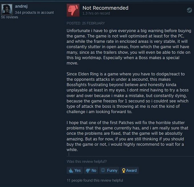 《艾爾登法環》問題太多 萬代道歉、承諾盡快修復