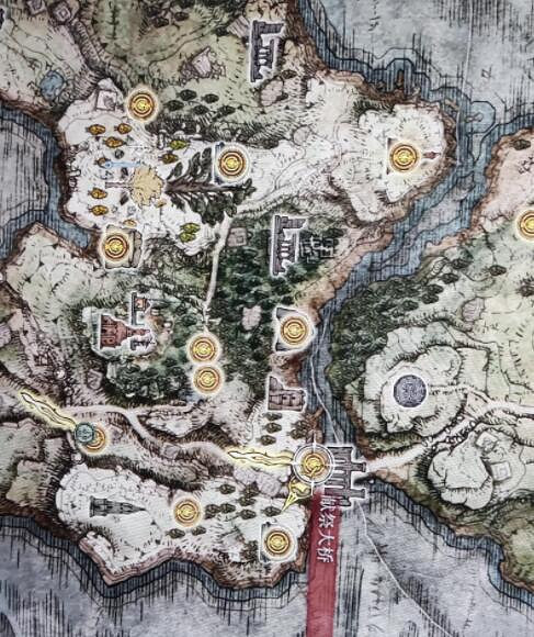 《艾爾登法環》寧姆格福NPC位置地圖分享 寧姆格福NPC在哪找？