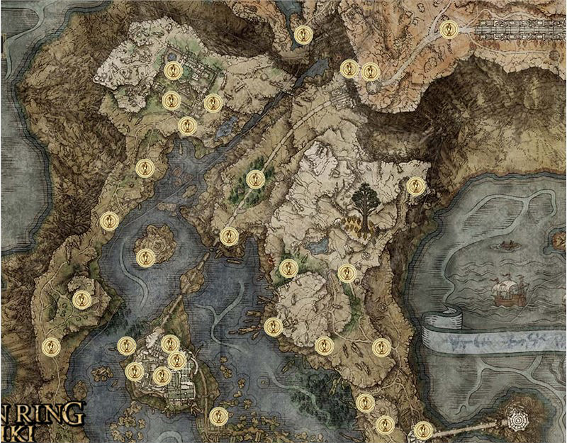 《艾爾登法環》有哪些賜福點？全地圖賜福點位置介紹