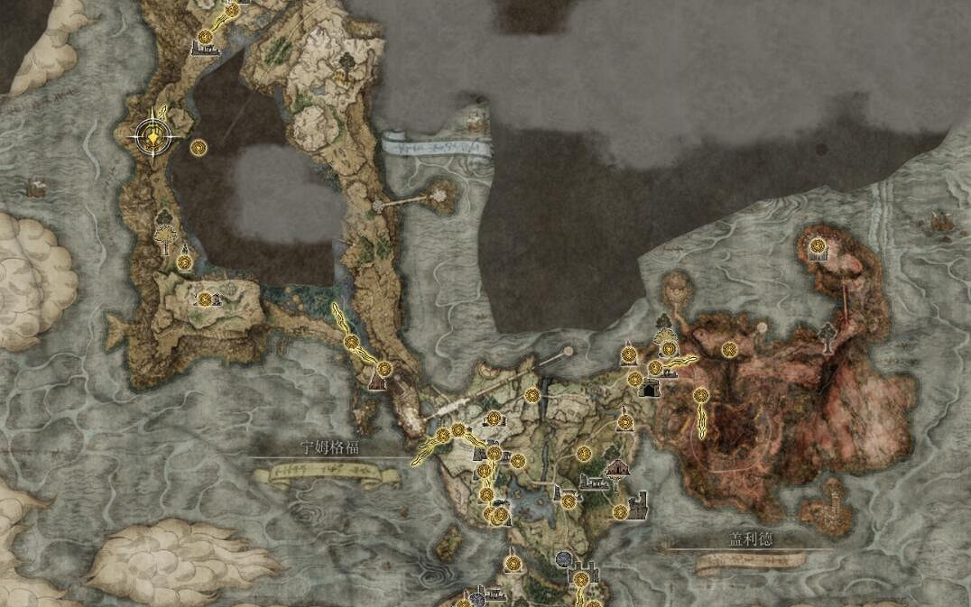 《艾爾登法環》水母盾在哪?水母盾位置地圖分享 《艾爾登法環》水母盾在哪?水母盾位置地圖分享