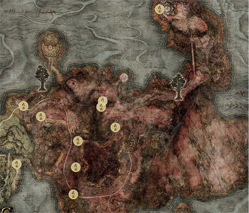 《艾爾登法環》有哪些賜福點？全地圖賜福點位置介紹