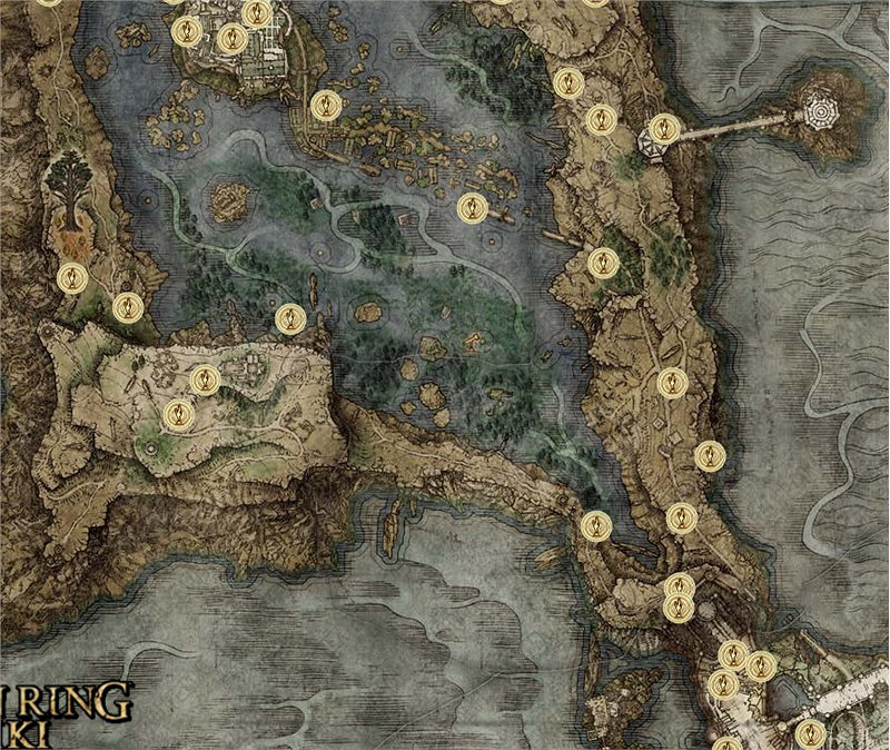 《艾爾登法環》有哪些賜福點？全地圖賜福點位置介紹
