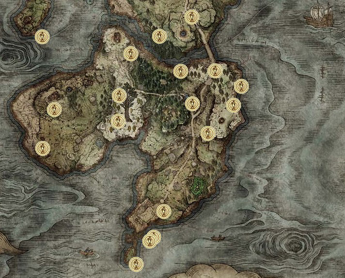 《艾爾登法環》有哪些賜福點？全地圖賜福點位置介紹