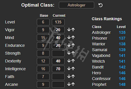 《艾爾登法環》屬性加點模擬器分享 屬性加點規劃分享