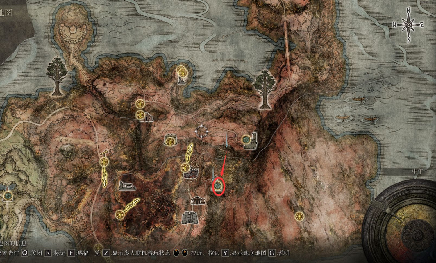 《艾爾登法環》聖杯滴露位置地圖一覽 聖杯滴露在哪找？