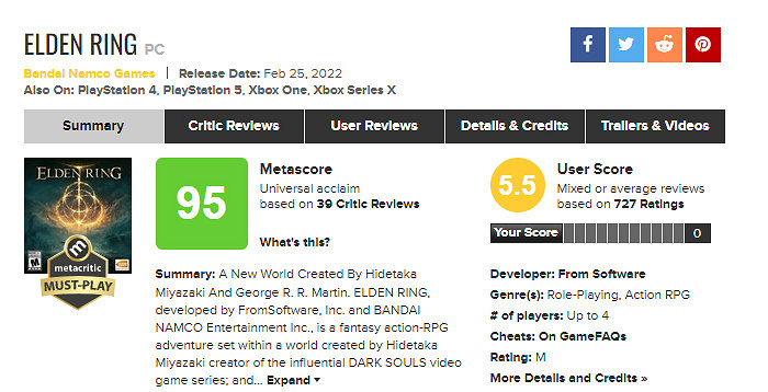 曝《艾爾登法環》X1版無法連網 萬代現已更新修復