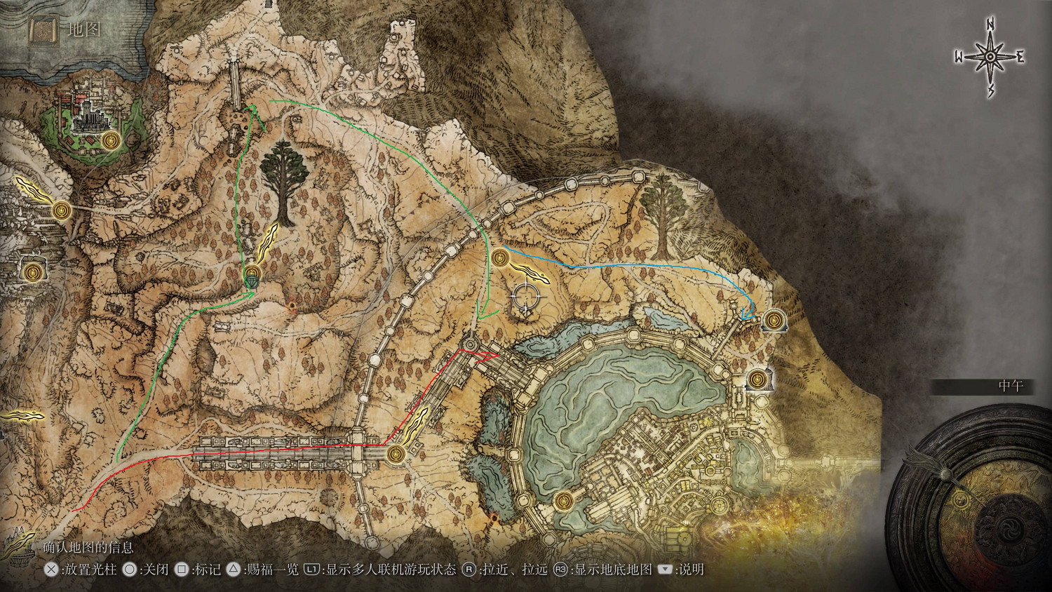 《艾爾登法環》不打Boss快速開圖攻略分享 《艾爾登法環》不打Boss快速開圖攻略分享