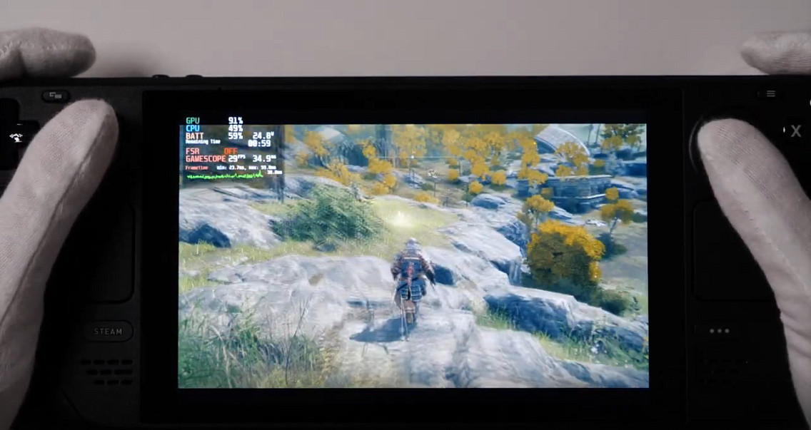 “講究哥”開箱Steam Deck 試玩《艾爾登法環》等3A大作