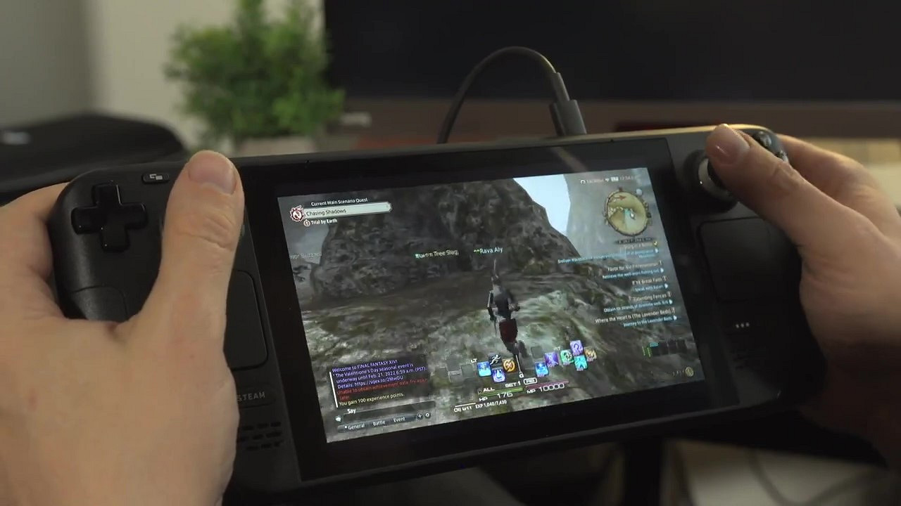 Steam Deck《太空戰士14》實機影片 運行順暢