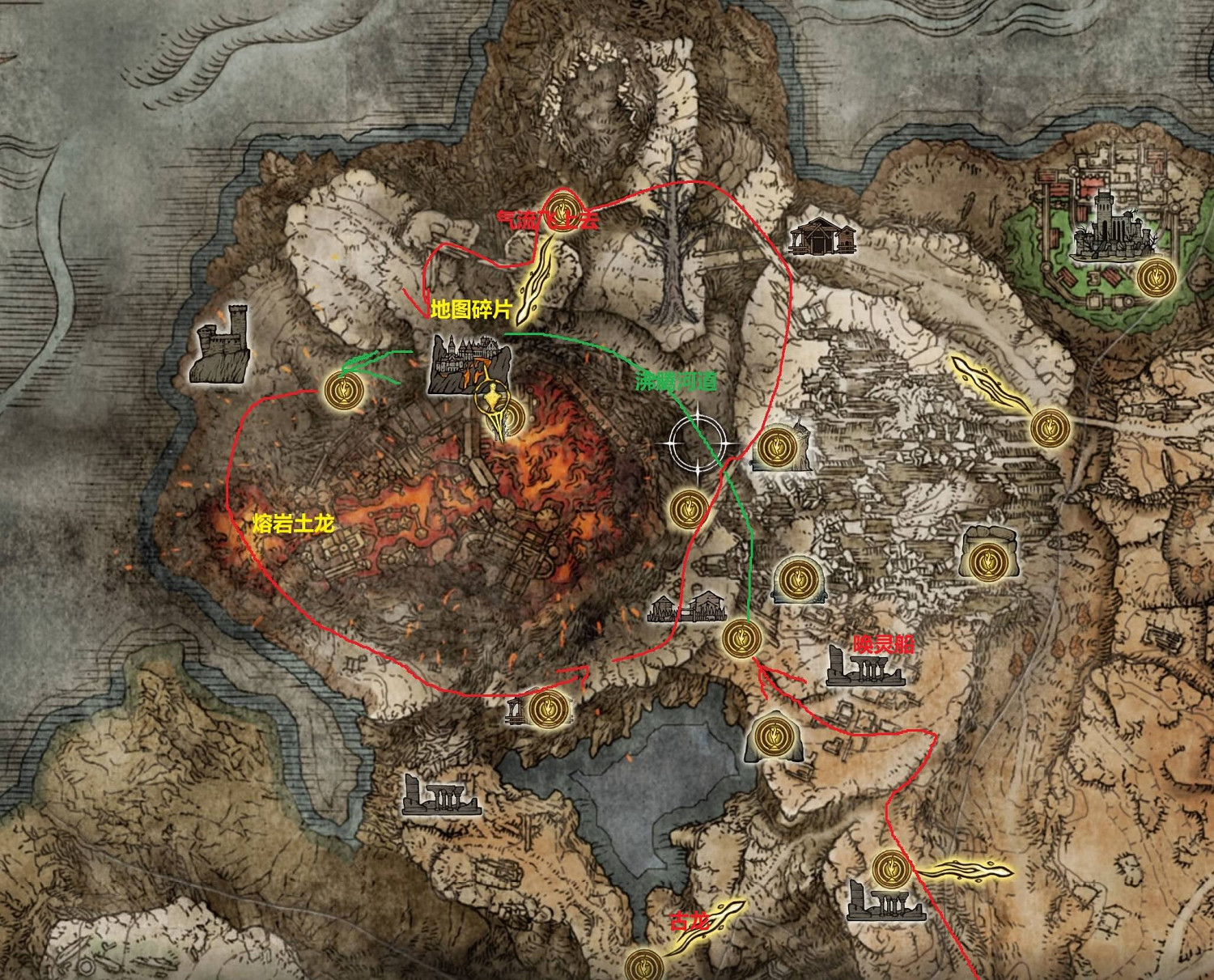 《艾爾登法環》不打Boss快速開圖攻略分享 《艾爾登法環》不打Boss快速開圖攻略分享