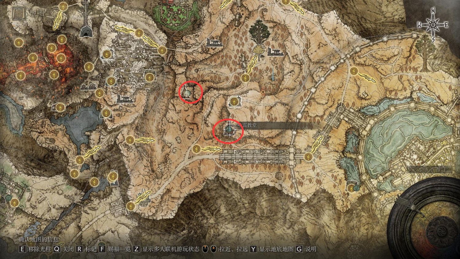 《艾爾登法環》聖杯滴露位置地圖一覽 聖杯滴露在哪找？