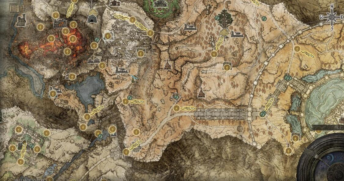 《艾爾登法環》黃金種子有多少個？全黃金樹種子位置地圖匯總