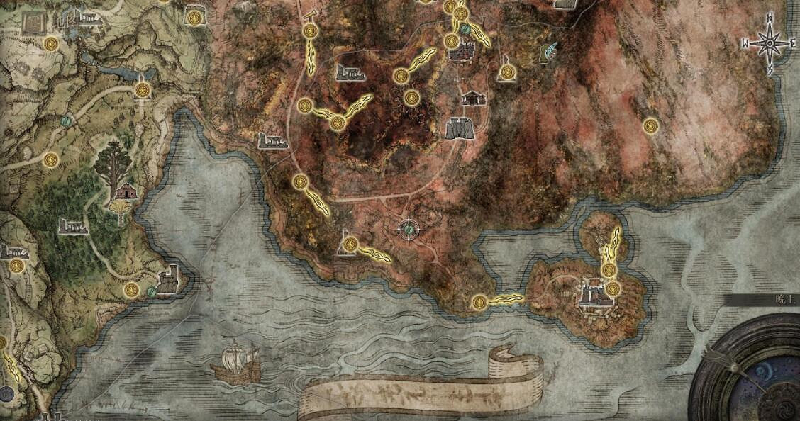 《艾爾登法環》黃金種子有多少個？全黃金樹種子位置地圖匯總