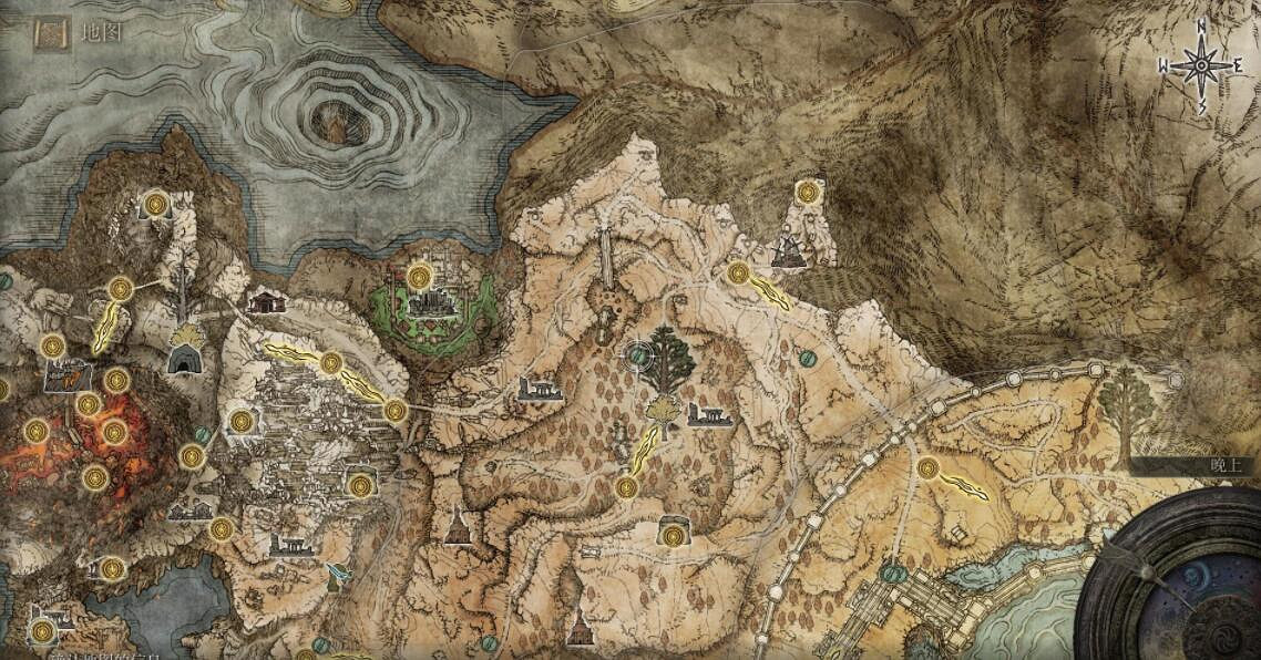 《艾爾登法環》黃金種子有多少個？全黃金樹種子位置地圖匯總