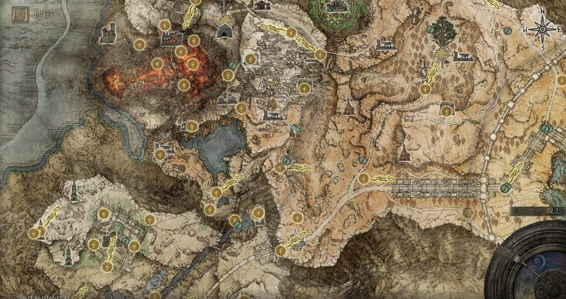 《艾爾登法環》黃金種子有多少個？全黃金樹種子位置地圖匯總