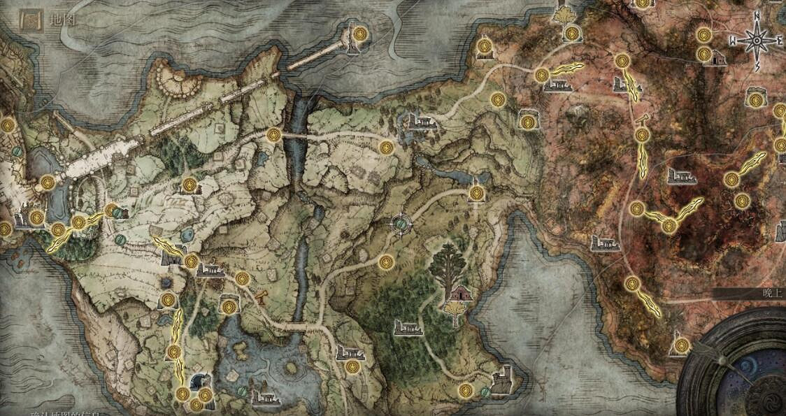 《艾爾登法環》黃金種子有多少個？全黃金樹種子位置地圖匯總