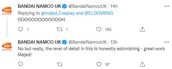 大神Cos《艾爾登法環》白狼戰鬼 形象逼真