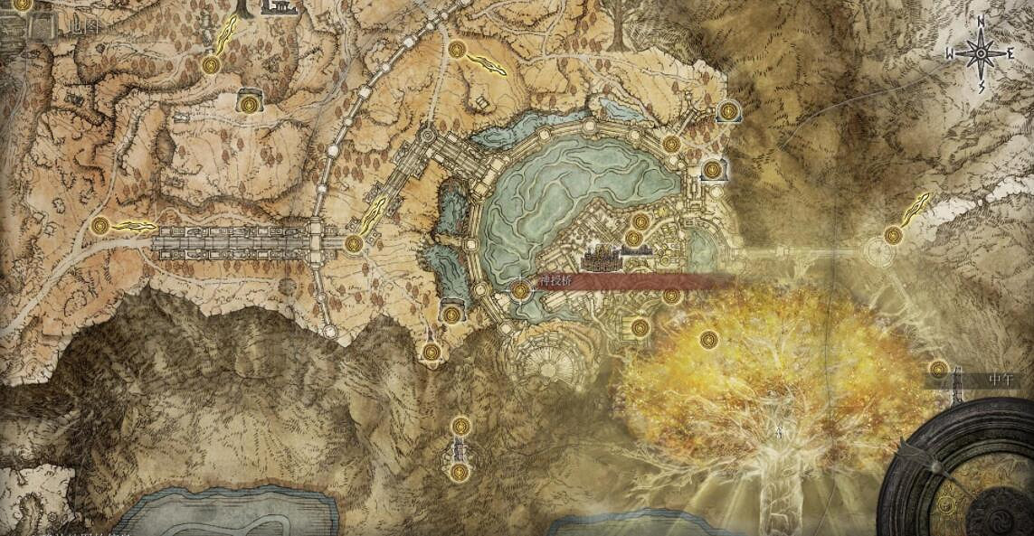 《艾爾登法環》神授塔位置地圖分布匯總 利耶尼亞神授塔在哪？