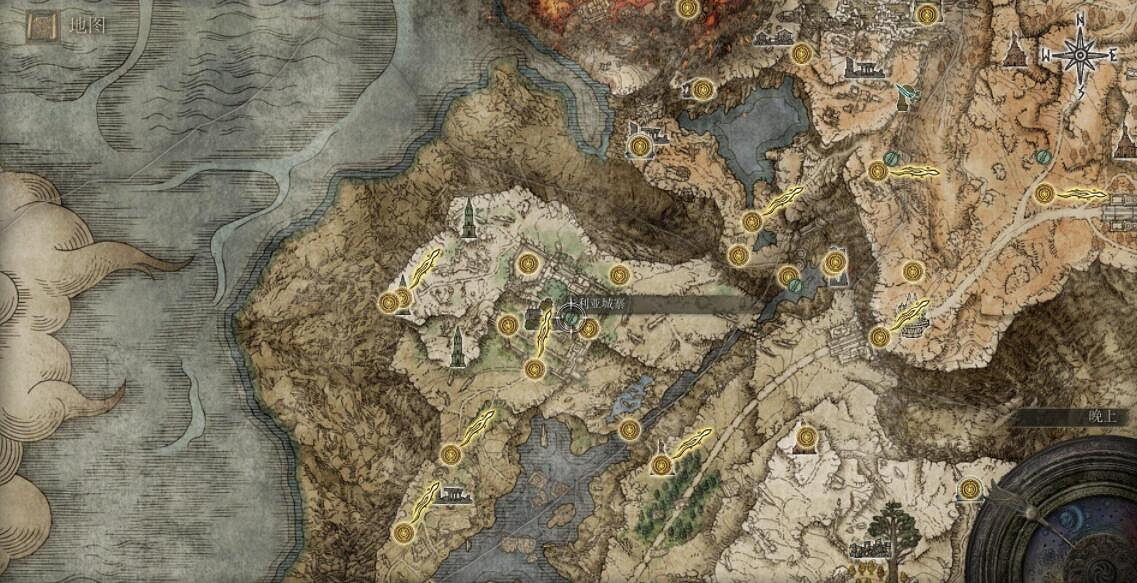 《艾爾登法環》黃金種子有多少個？全黃金樹種子位置地圖匯總