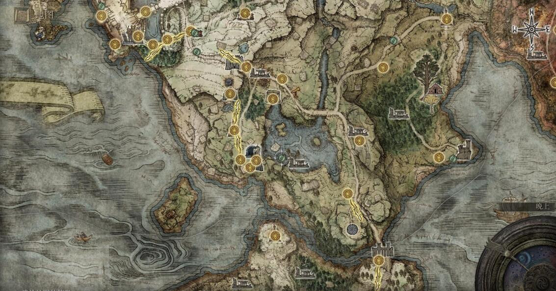 《艾爾登法環》黃金種子有多少個？全黃金樹種子位置地圖匯總