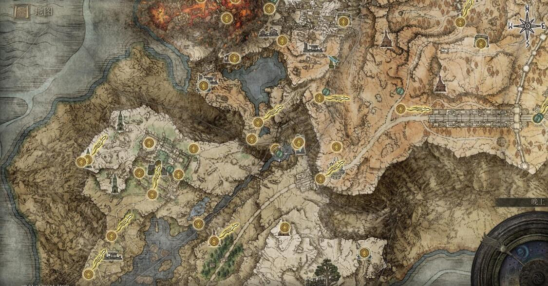《艾爾登法環》黃金種子有多少個？全黃金樹種子位置地圖匯總