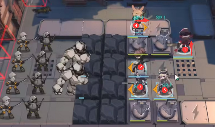 《明日方舟》TB1突襲低配攻略 TB-1廢舊通道簡單打法 《明日方舟》TB1突襲低配攻略 TB-1廢舊通道簡單打法