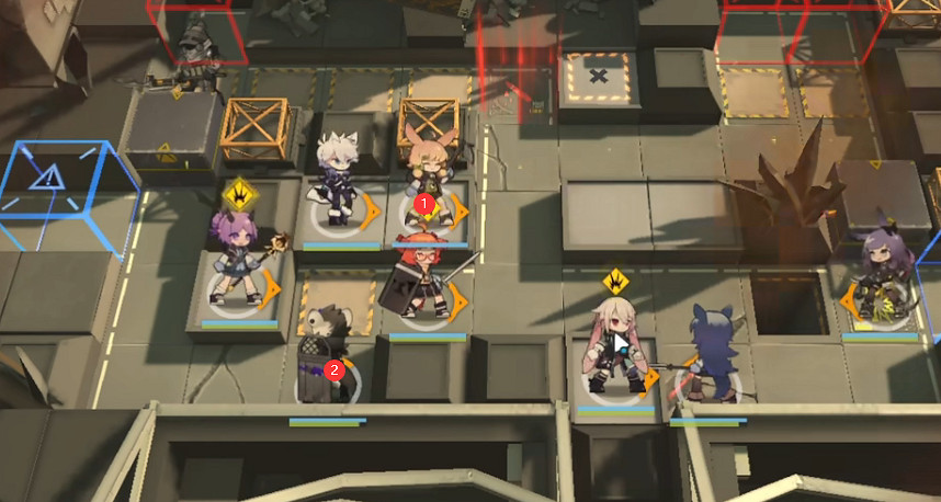 《明日方舟》TB4突襲低配攻略 TB-4流寇幫箱子怎麽擺