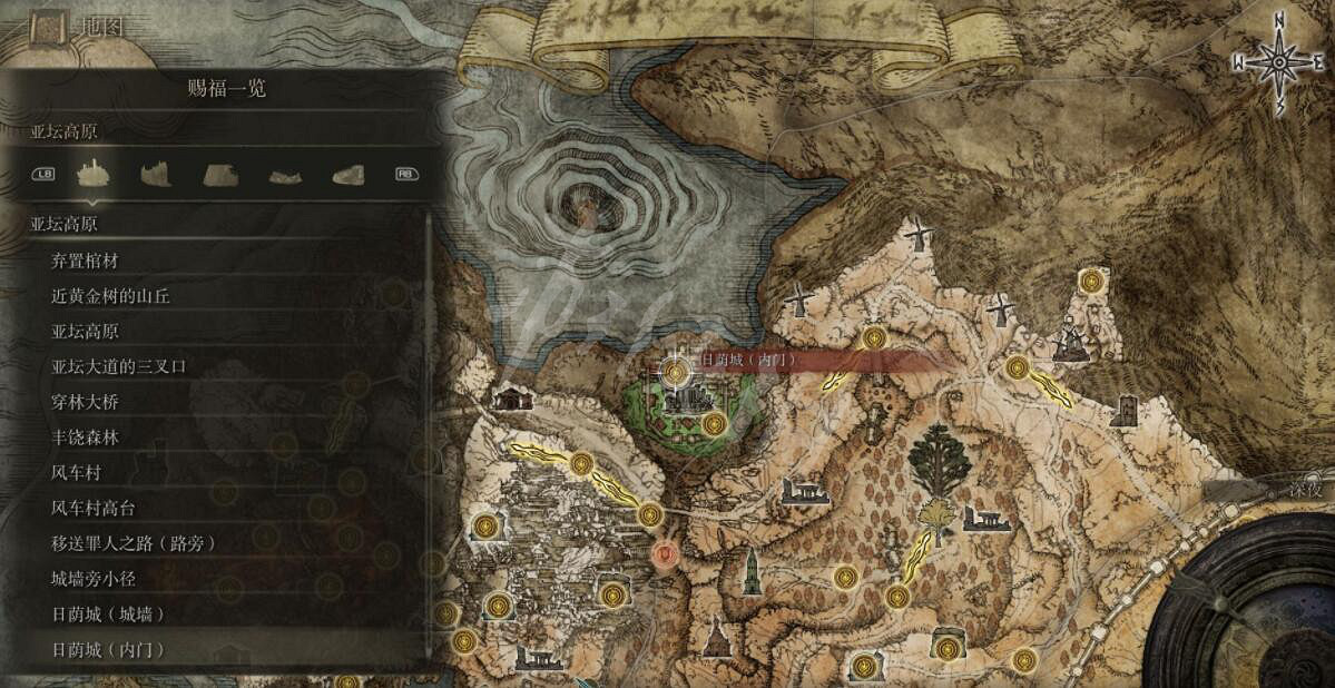 《艾爾登法環》全賜福位置地圖匯總 篝火地圖位置大全 《艾爾登法環》全賜福位置地圖匯總 篝火地圖位置大全