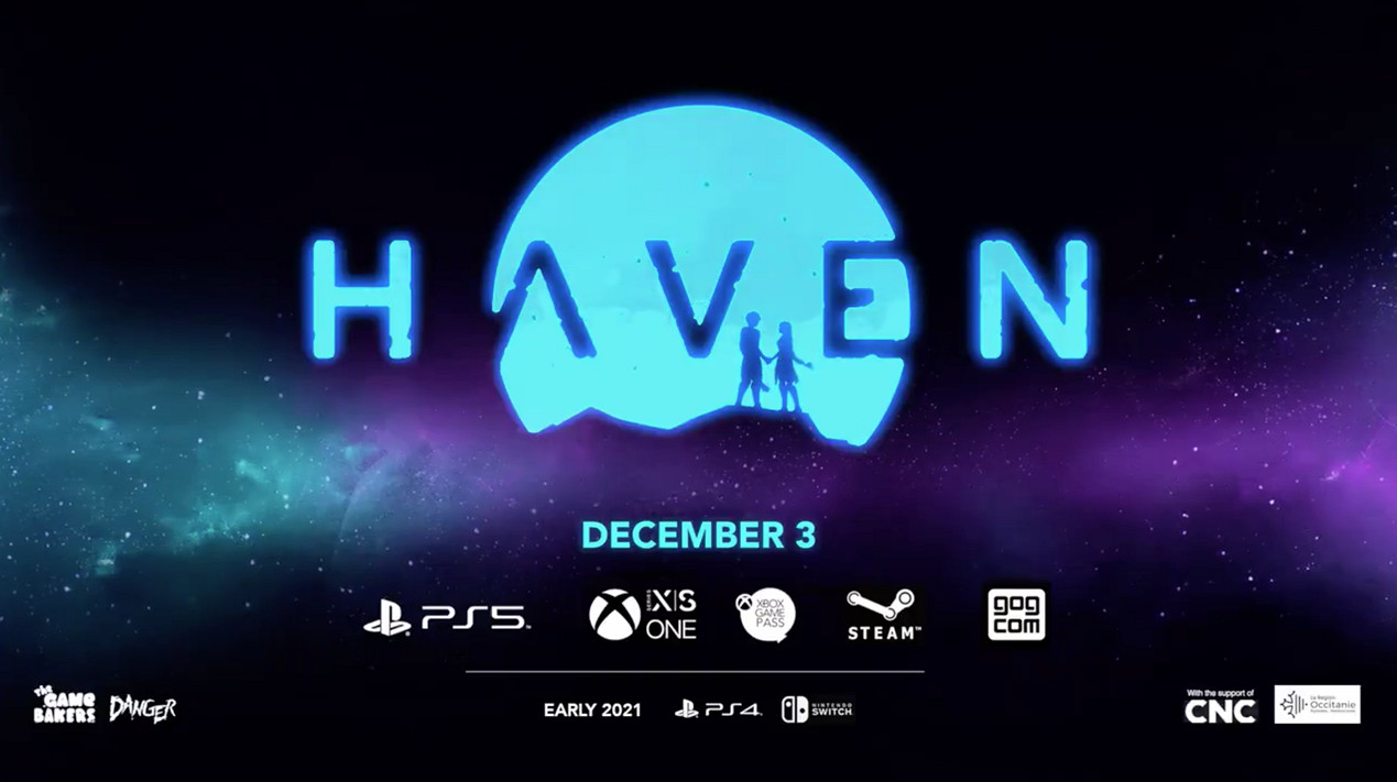《Haven》發售日公開!12月3日登陸PC/PS5/XSX! 《Haven》發售日公開!12月3日登陸PC/PS5/XSX!