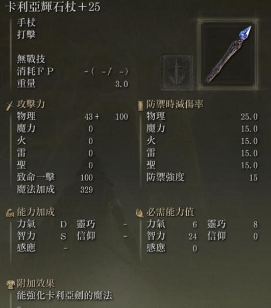 《艾爾登法環》法杖圖鑒介紹 法杖屬性哪個好? 《艾爾登法環》法杖圖鑒介紹 法杖屬性哪個好?