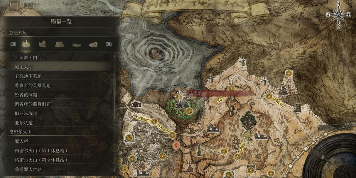《艾爾登法環》全賜福位置地圖匯總 篝火地圖位置大全 《艾爾登法環》全賜福位置地圖匯總 篝火地圖位置大全