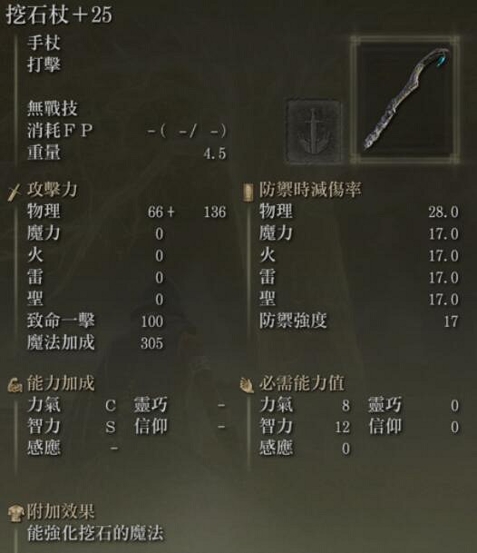 《艾爾登法環》法杖圖鑒介紹 法杖屬性哪個好？