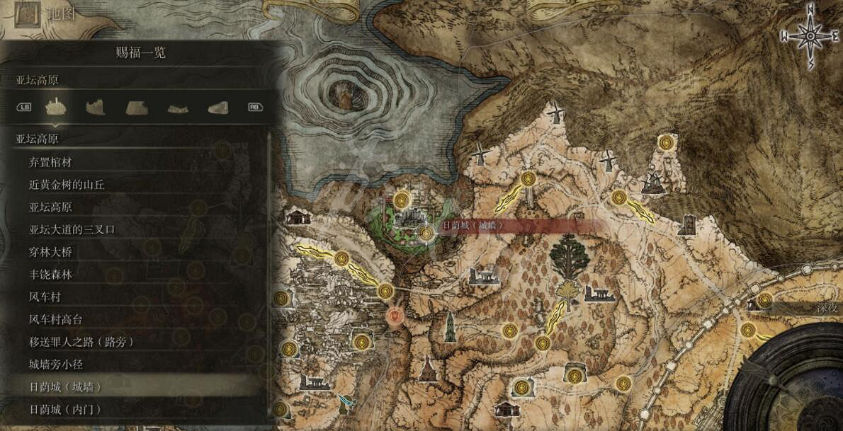《艾爾登法環》全賜福位置地圖匯總 篝火地圖位置大全 《艾爾登法環》全賜福位置地圖匯總 篝火地圖位置大全
