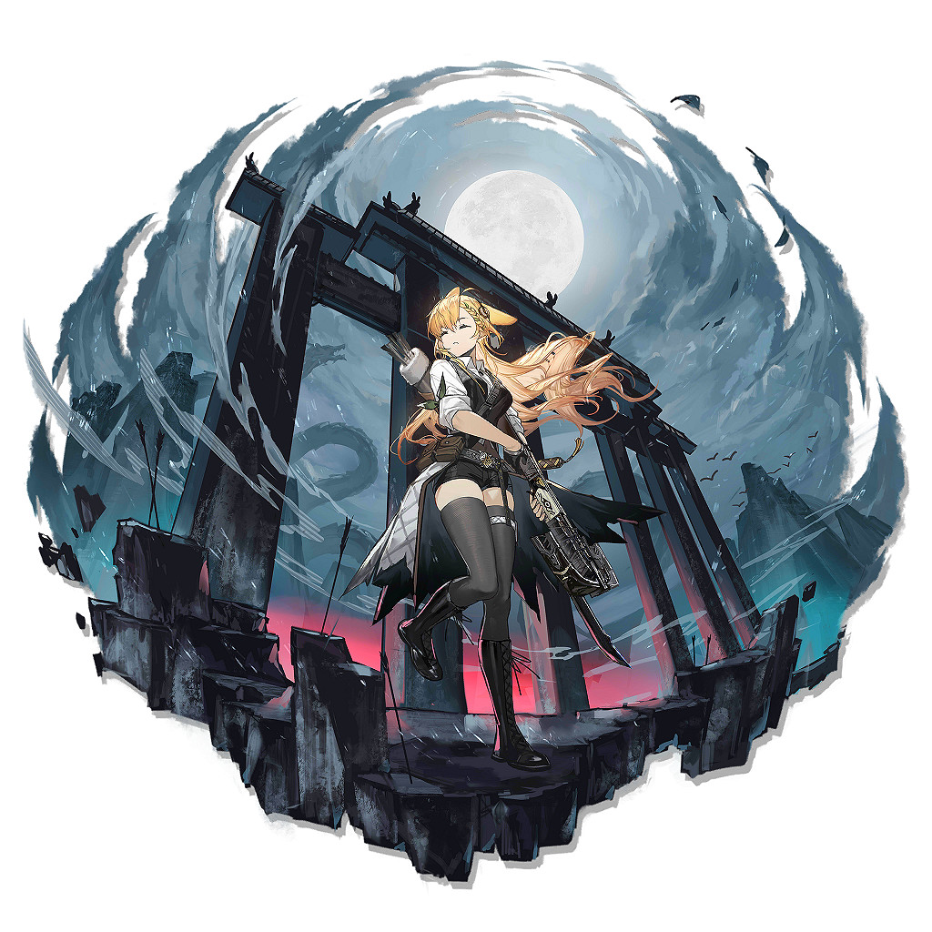 《明日方舟》寒芒克洛絲檔案資料 寒芒克洛絲立繪故事背景