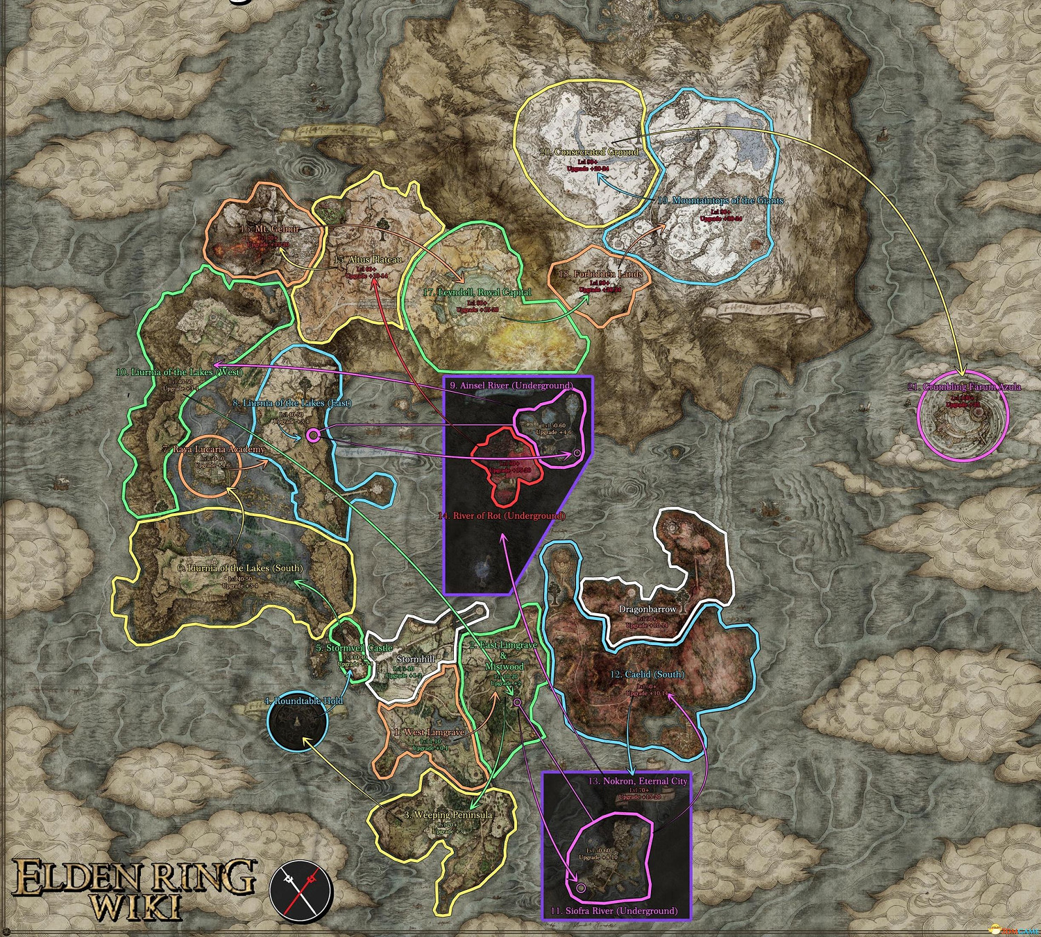 《艾爾登法環》新手攻略 武器推薦實用道具魔法獲取及打錢方法