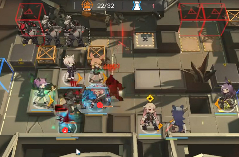 《明日方舟》TB4突襲低配攻略 TB-4流寇幫箱子怎麽擺